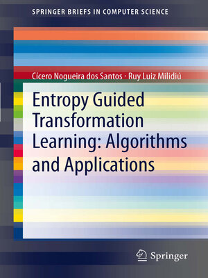 cover image of Entropy Guided Transformation Learning